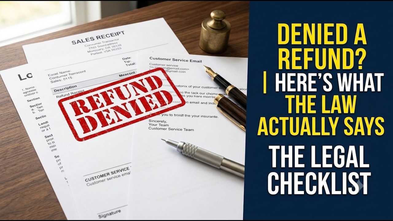 Denied a Refund? Here&rsquo;s What the Law Actually Says