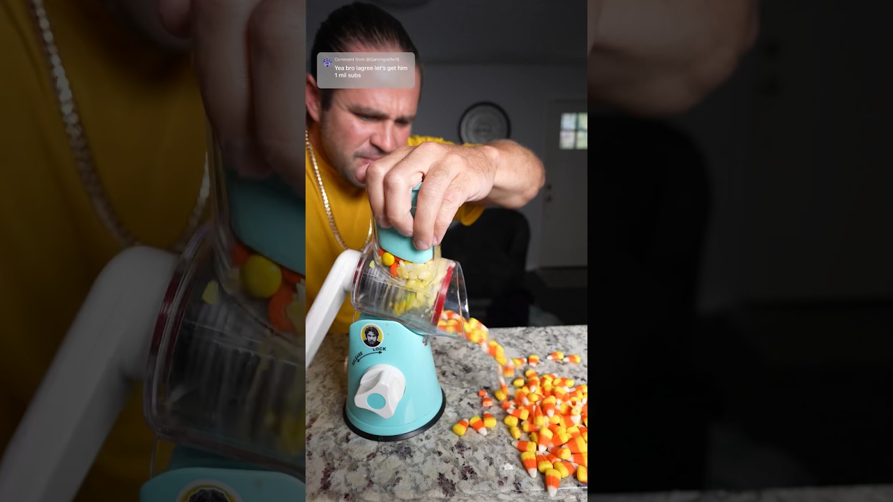 How to make Candy Corn 🤯🍬 #shorts #food #lifehack