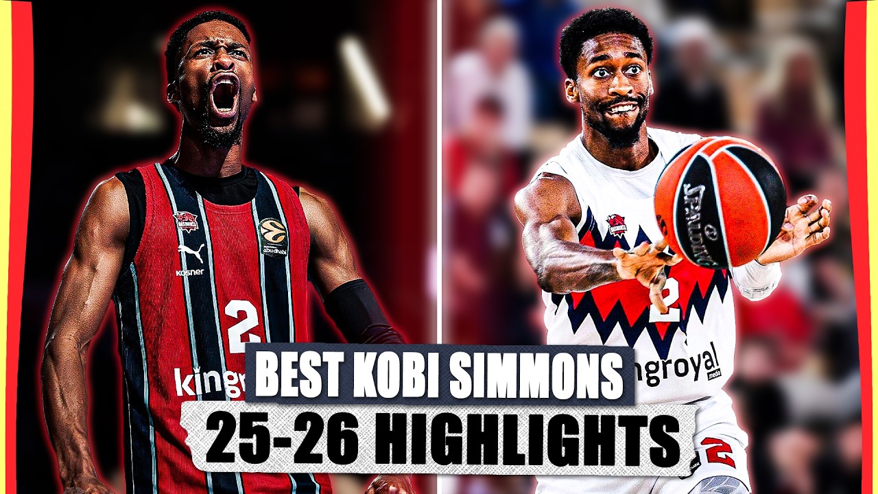 Kobi Simmons is WANTED by Partizan 🔥 2025-26 Highlights