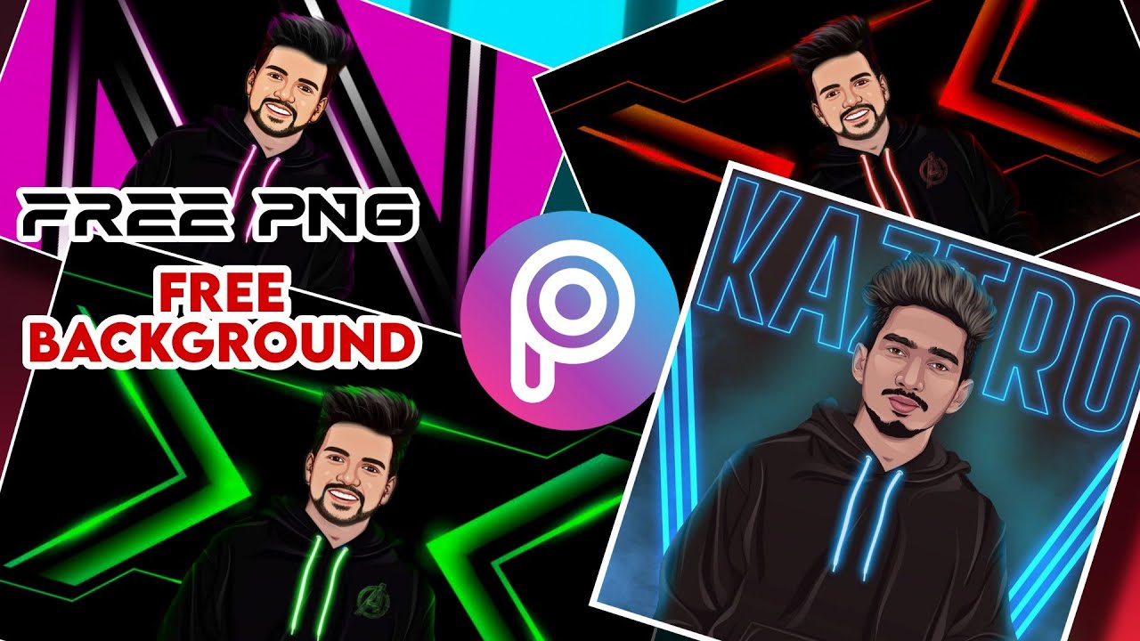 PicsArt Vector Editing Malayalam | Cartoon Vector Art Editing | How to Download Background Images