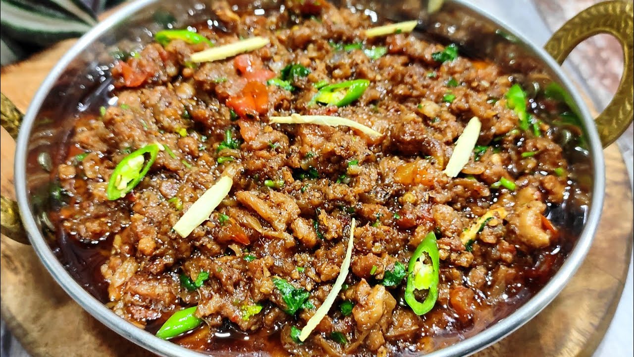 Restaurant Style Keema Karahi With Karahi Masala | Keema Kadhai Recipe | Sinwari Keema Karahi Recipe