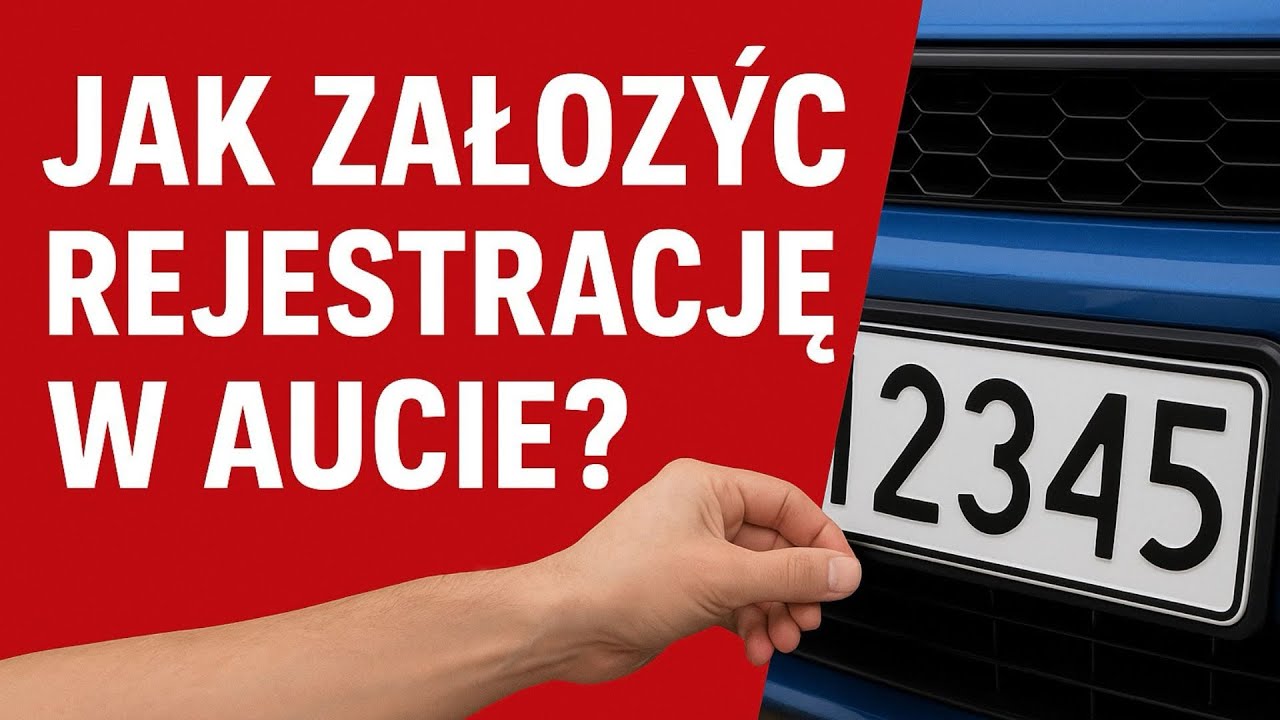 Jak założyć i zdjąć Tablice Rejestracyjną ?