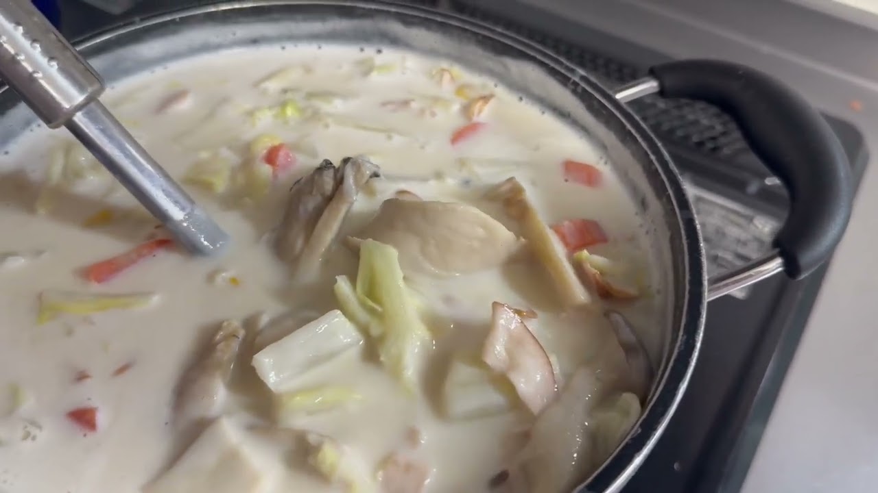 クリームチャウダー作ってみた