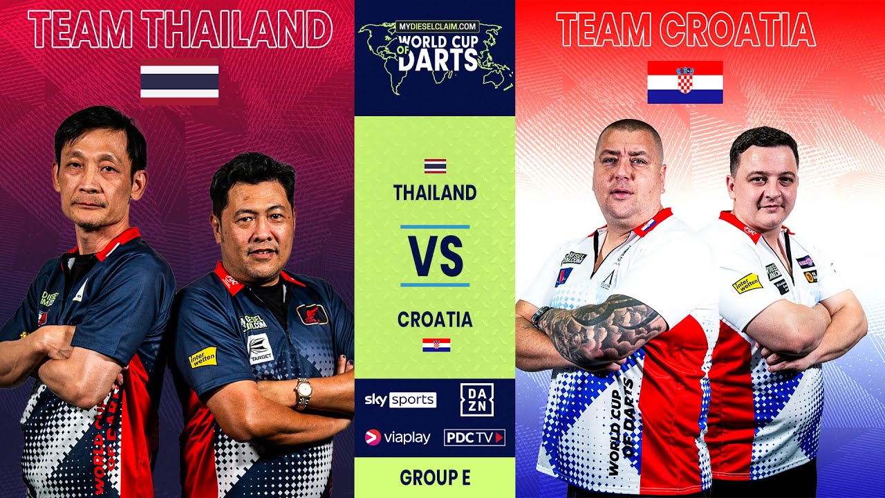 PDC World Cup of Darts 2023 06 16 - Thailand vs Croatia - HUN