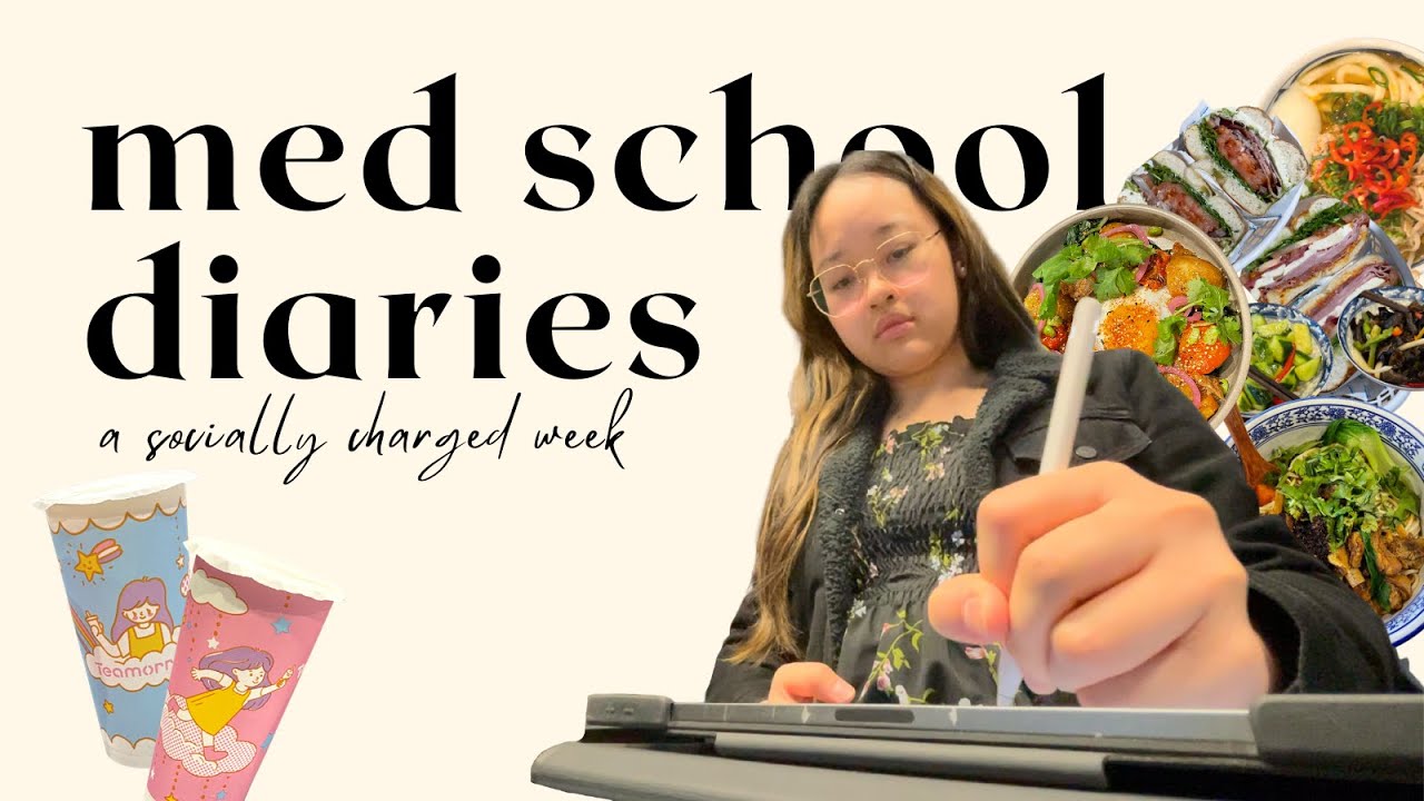 MED SCHOOL DIARIES 🥦 |  respiratory exam, clinical skills, so much socialising