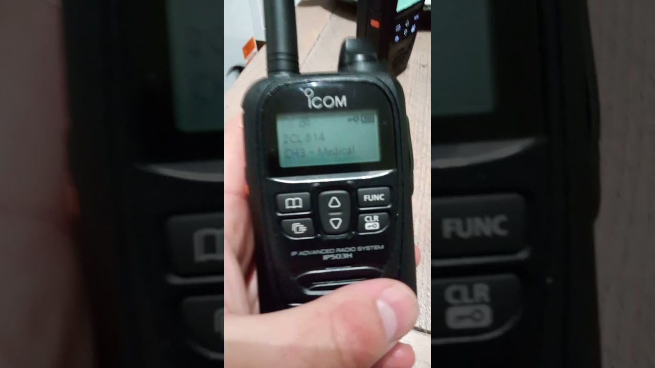 Icom IP503H PoC radio introduction