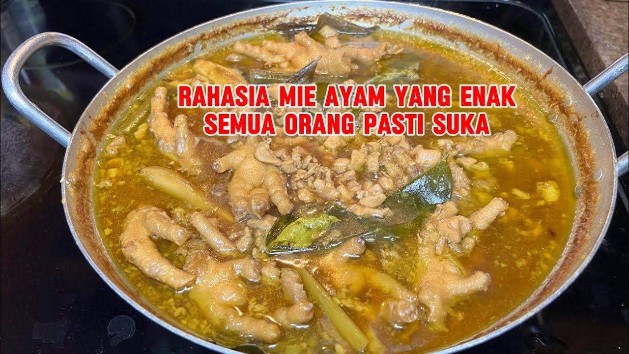 Resep mie ayam yang enak!!!