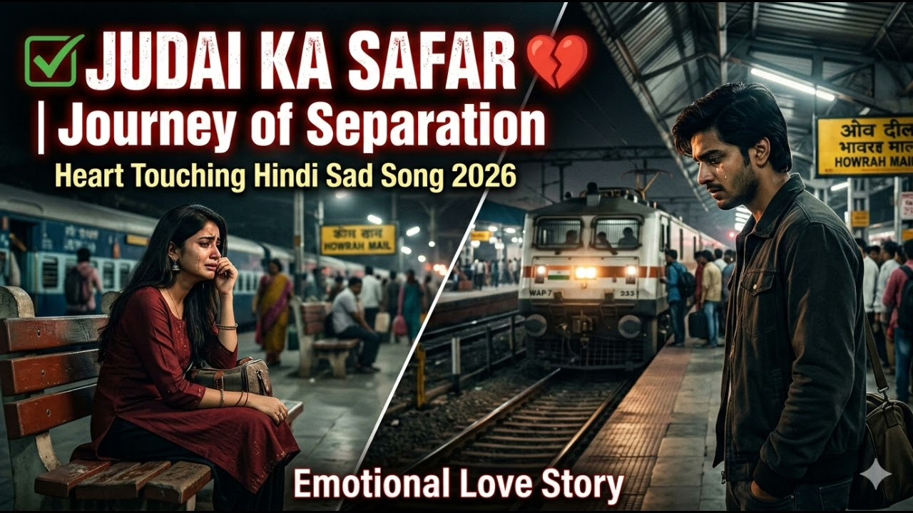 ✅ Judai Ka Safar 💔 | Journey of Separation | Heart Touching Hindi Sad Song 2026| EmotionalLove Story