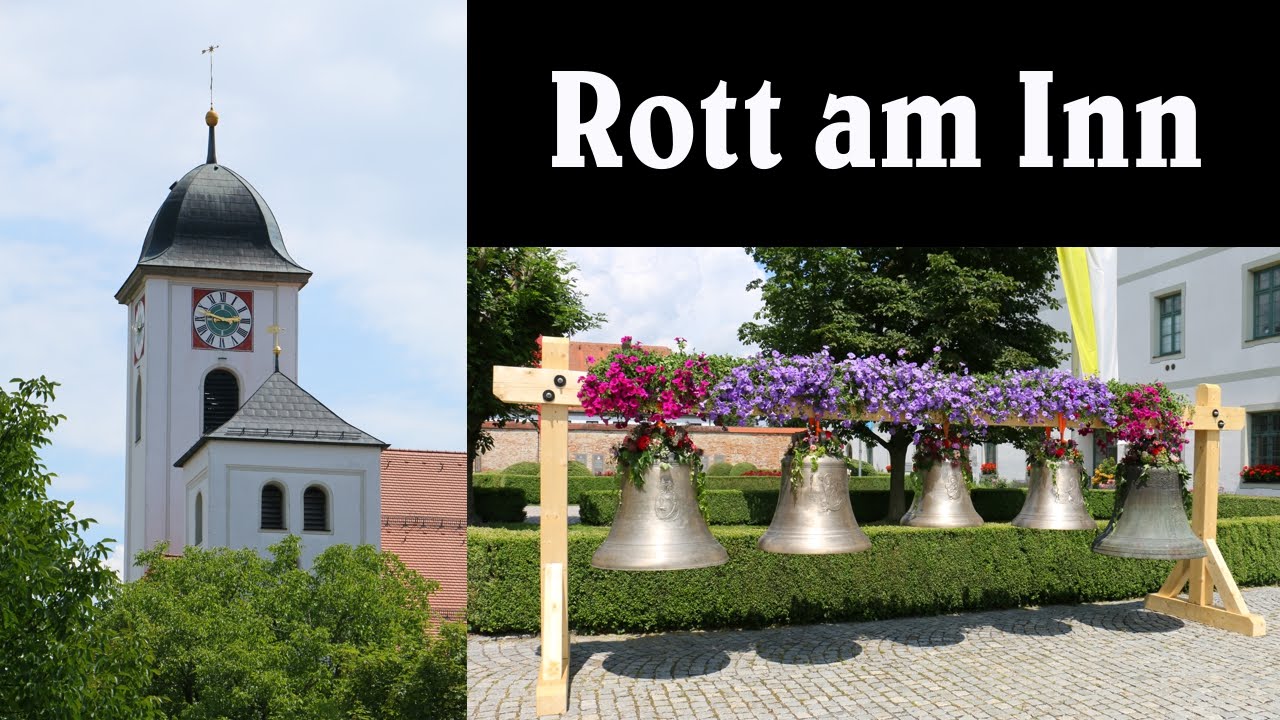 ROTT AM INN (RO), Pfarrkirche St. Marinus und St. Anianus - Eindr&uuml;cke vom Glockenaufzug / Vollgel&auml;ut