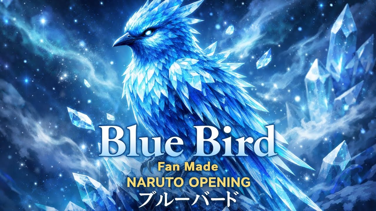 Naruto Shippuden Opening 3 | Blue bird | Fanmade | Fancover byErlitMoon
