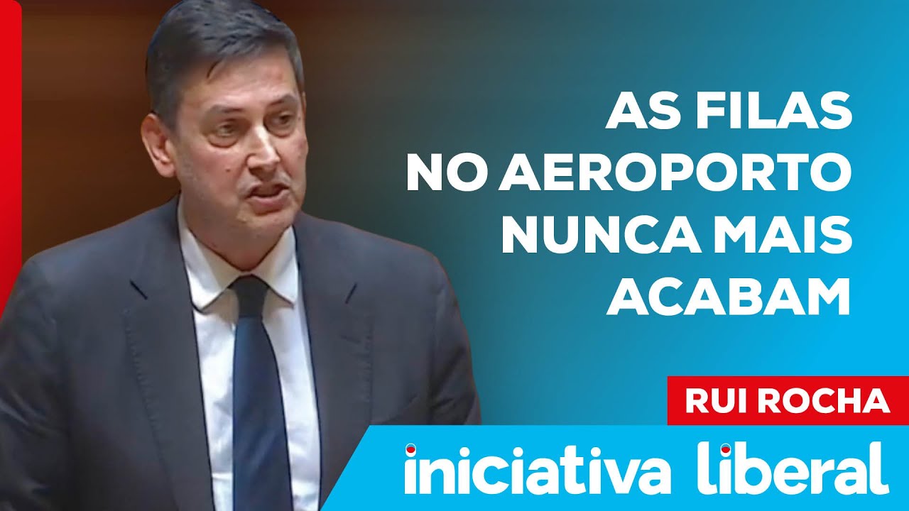 As filas no aeroporto nunca mais acabam