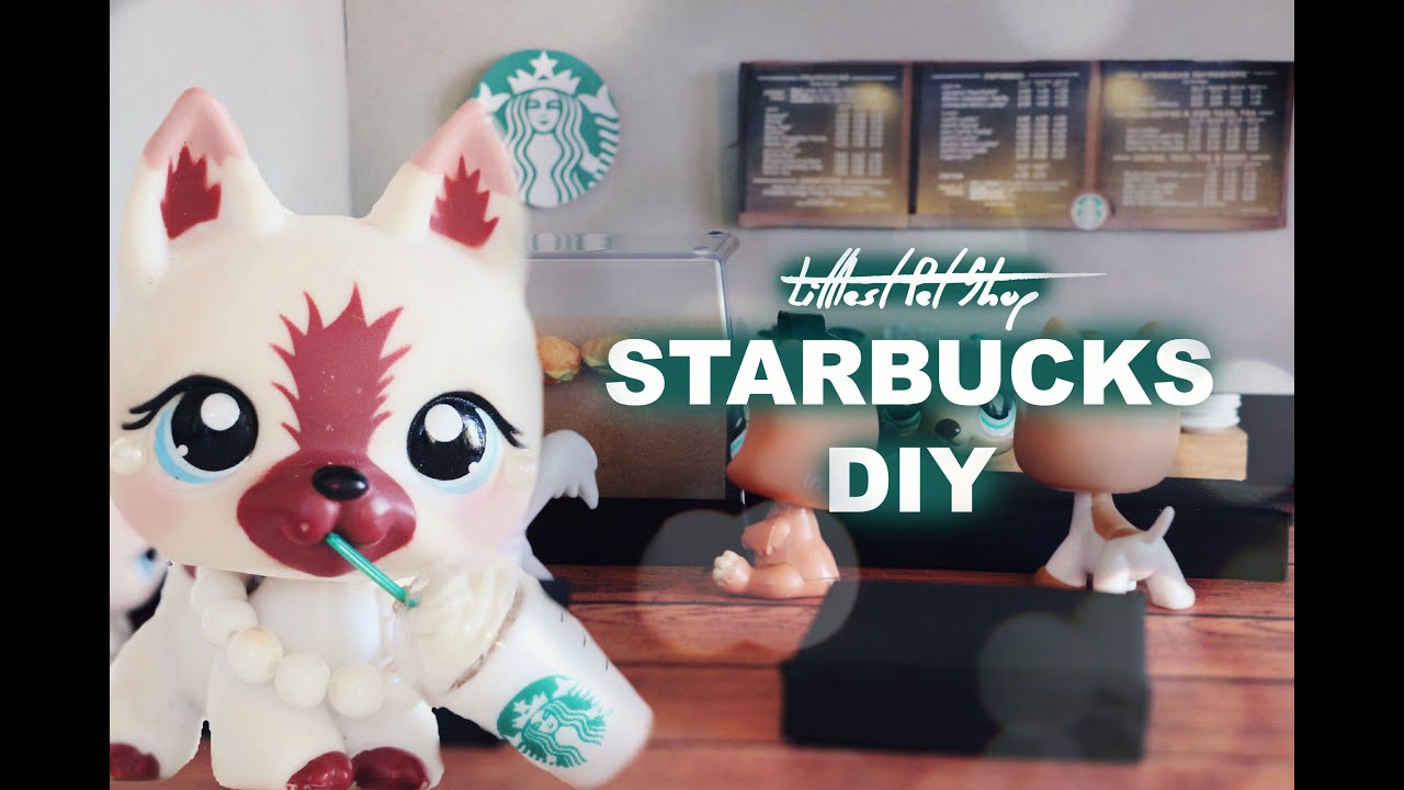 DIY Littlest Pet Shop Starbucks