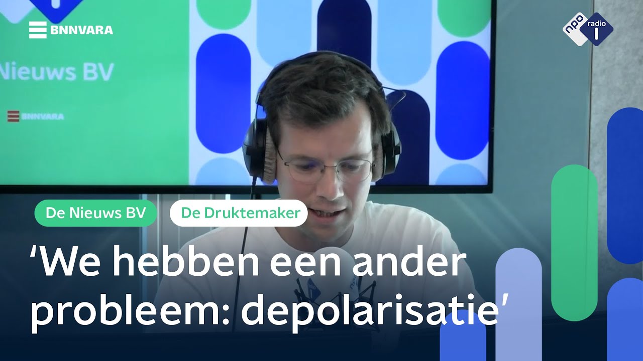 'Kritiek op genocide? Je moet niet zo polariseren' | De Druktemaker | NPO Radio 1