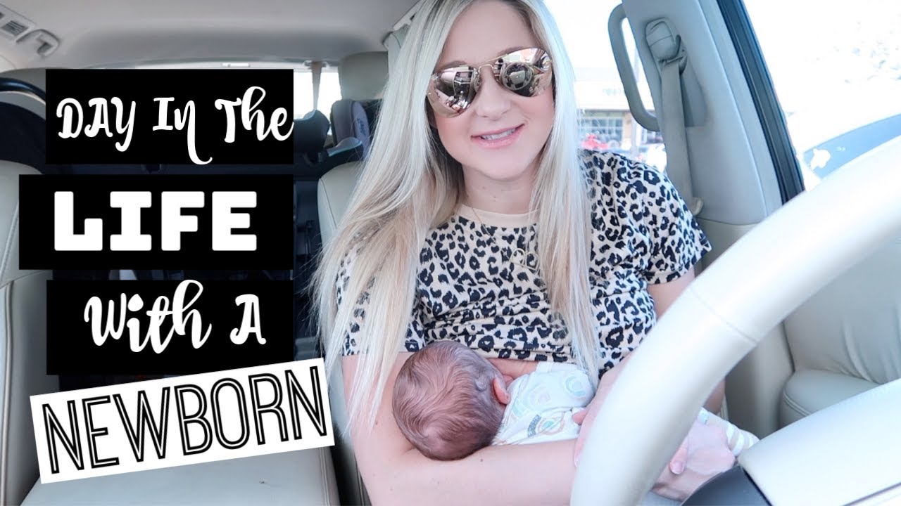 DAY IN THE LIFE WITH A NEWBORN | MOM OF 5 | BRITTANI BOREN LEACH
