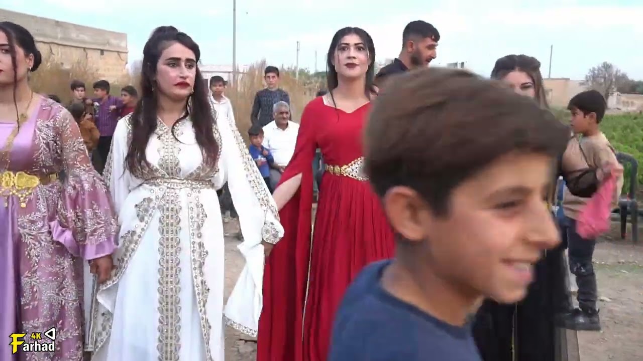 حفلات كوباني العرسان نشأت وديلبر أهالي قرية قلحيدة 