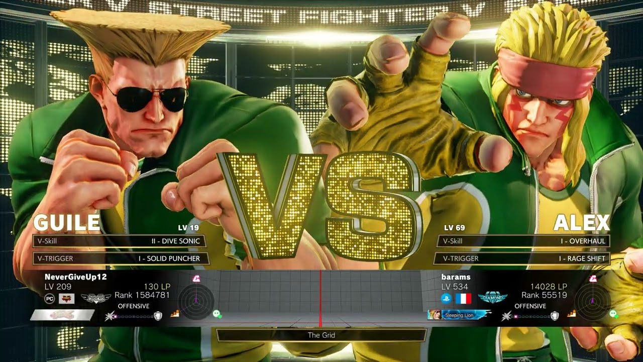 Street Fighter V Magosan12 vs Barams