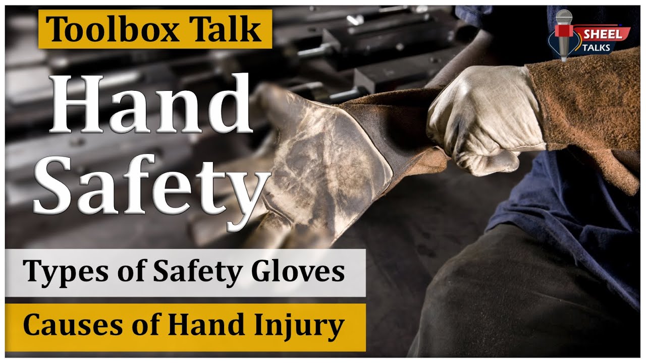 Hand Safety Training Video in English || Types of Safety Gloves #ppe