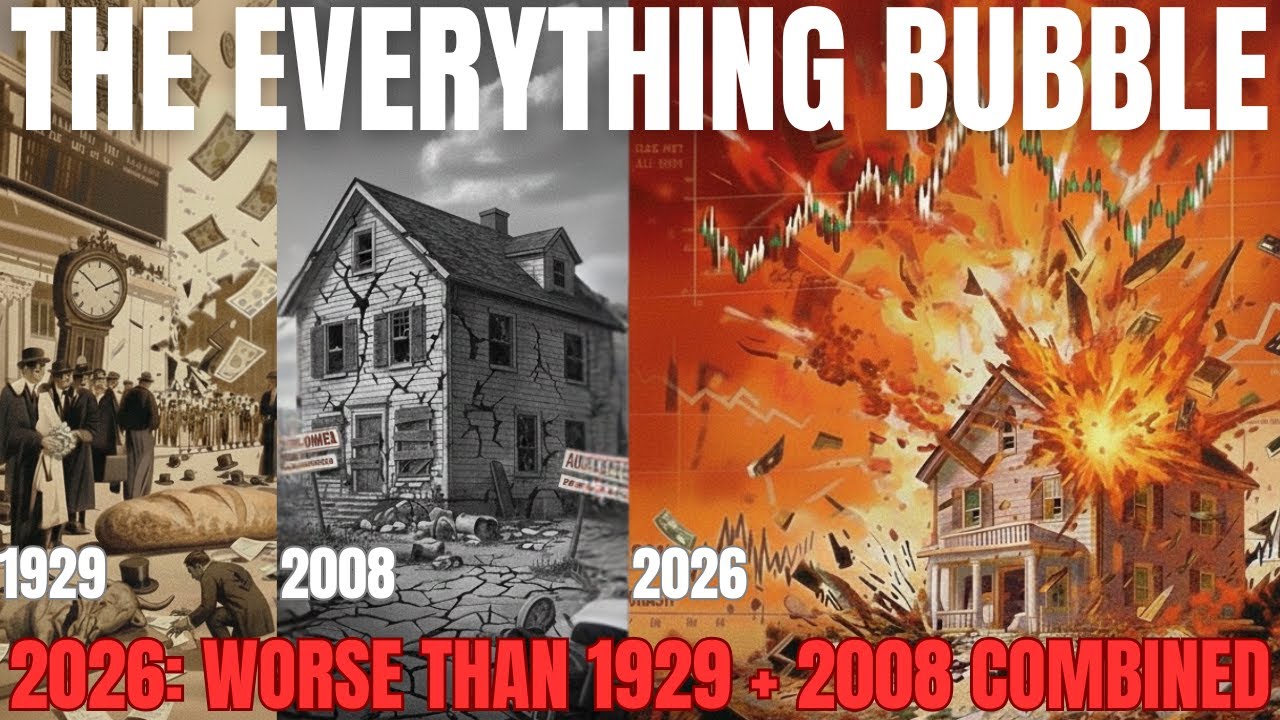&Tau;he &Epsilon;verything &Beta;ubble | Why the 2026 Crash will be Worse Than 1929 and 2008 Combined
