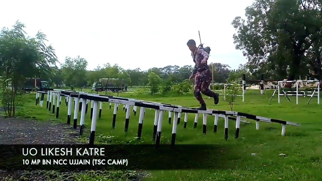 #nccindia 🇮🇳Obstacle Training-Thal Sainik Camp | For #TSC and Best Cadets | Indore Group | #training