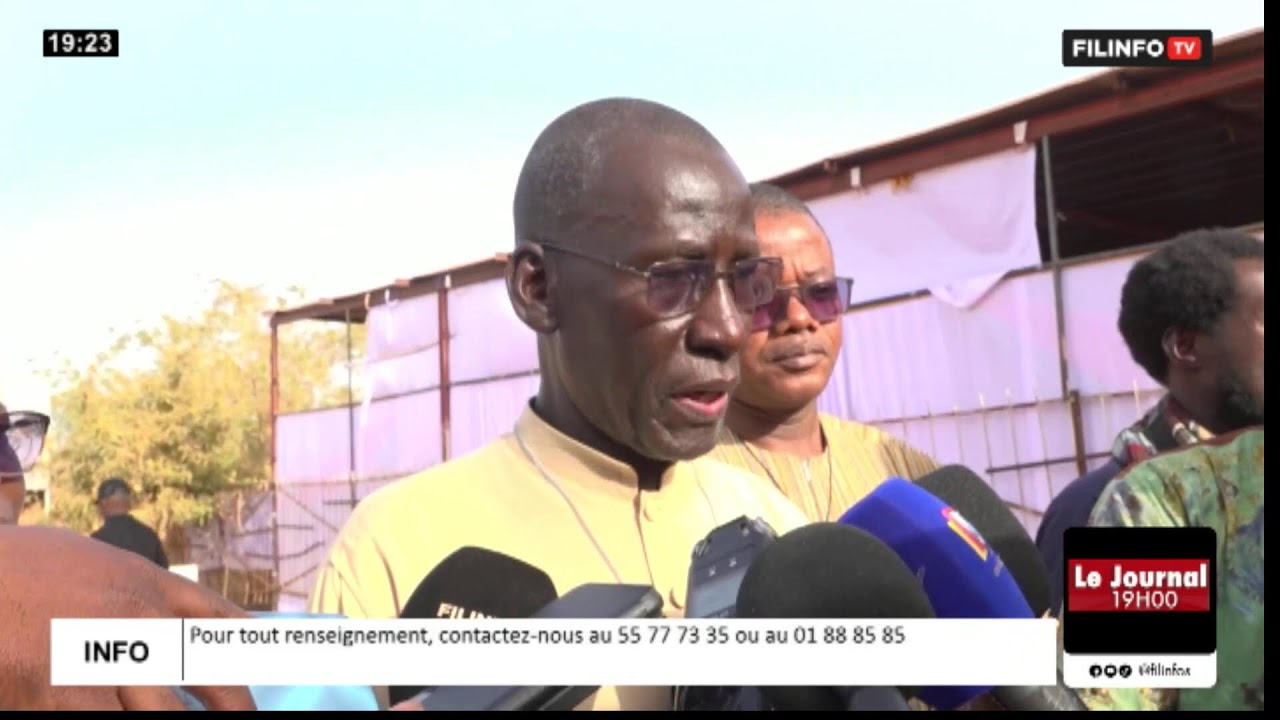 Le journal en français de 19H du 25 février présenté par Daniel OUEDRAOGO