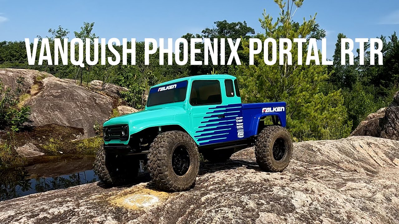 VANQUISH VS-410 PORTAL RTR FALKEN EDITION FIRST RUN.