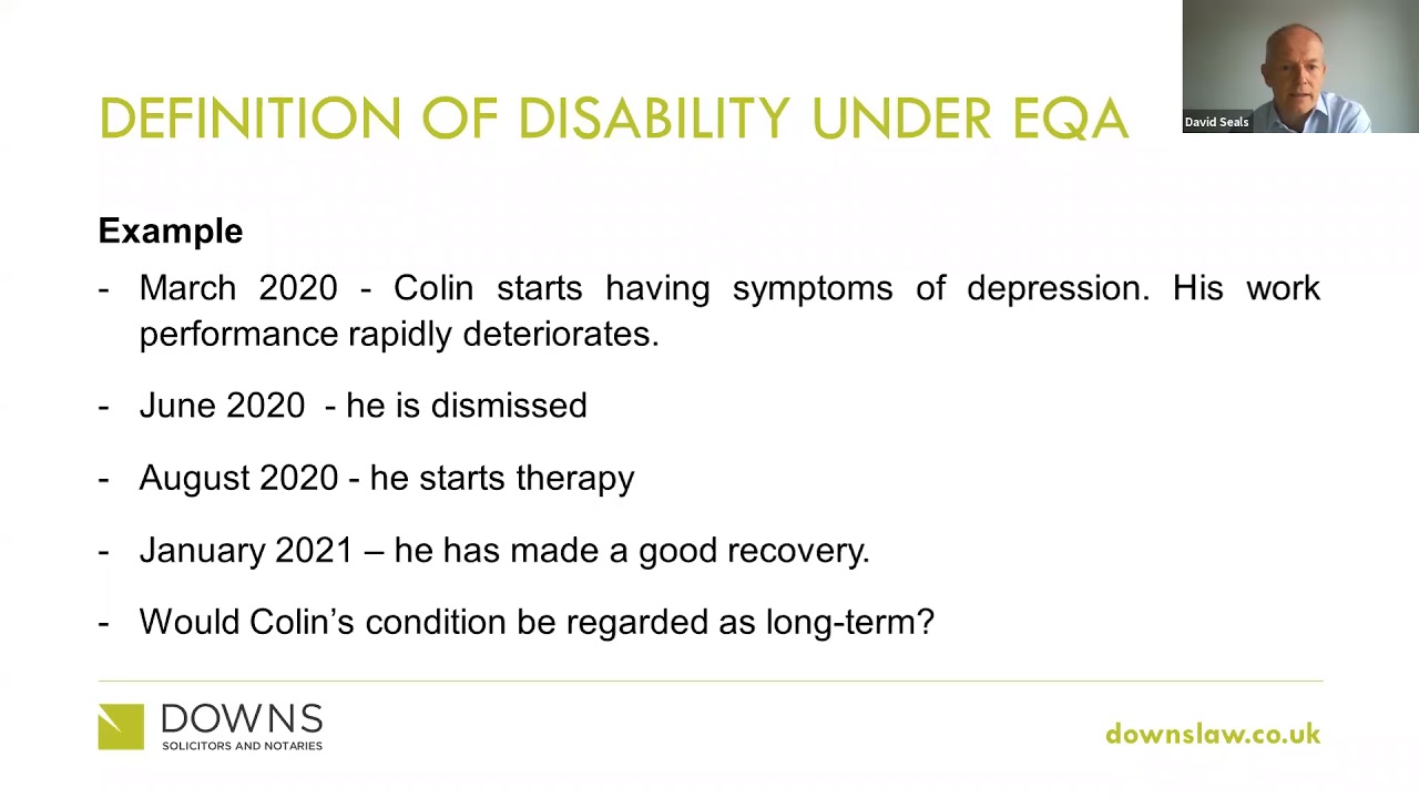 Mental Health Discrimination Webinar