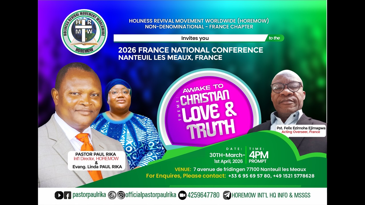 2026 HOREMOW FRANCE NATIONAL CONFERENCE | DAY 1 EVENING SESSION