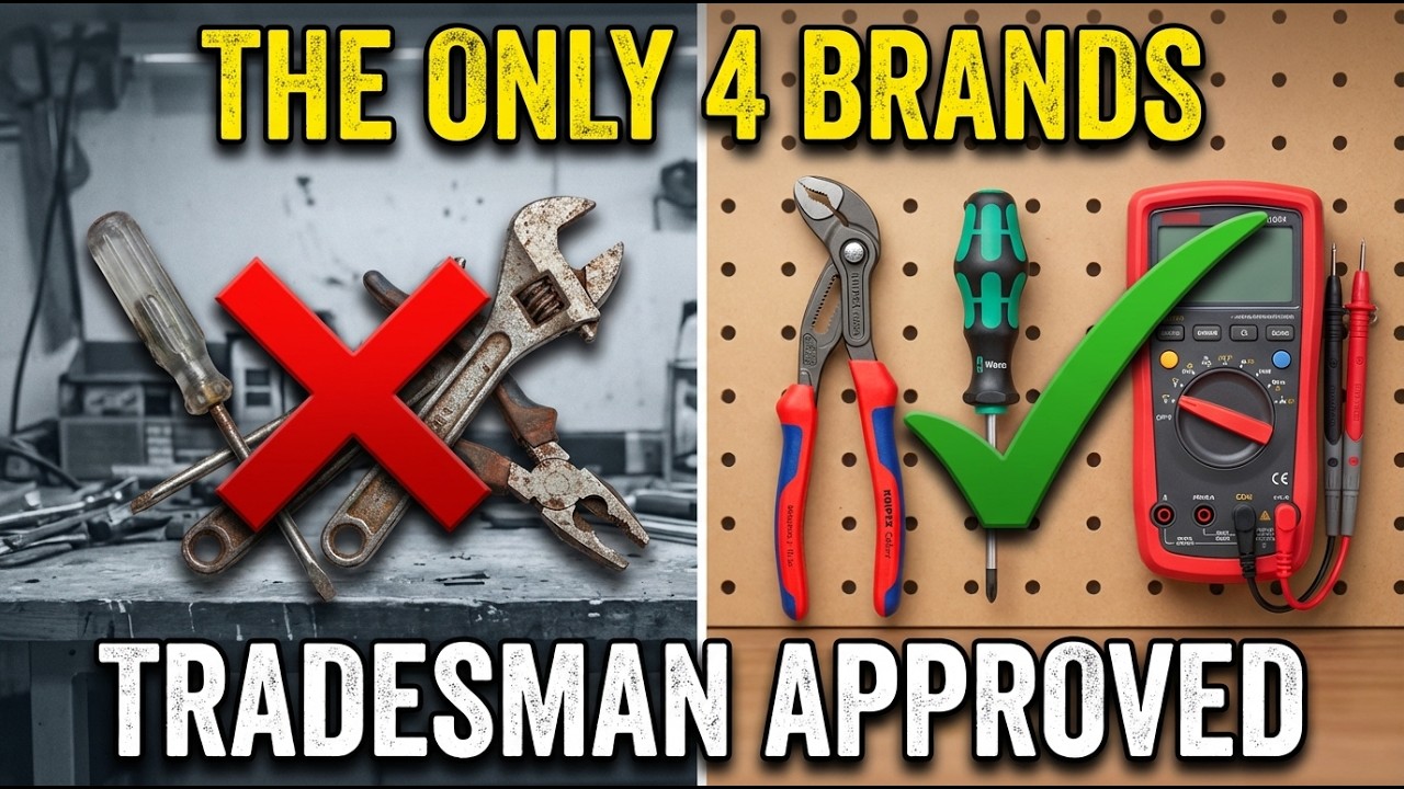 The Only 4 Hand Tool Brands Worth Buying (The Tradesman's Short List)