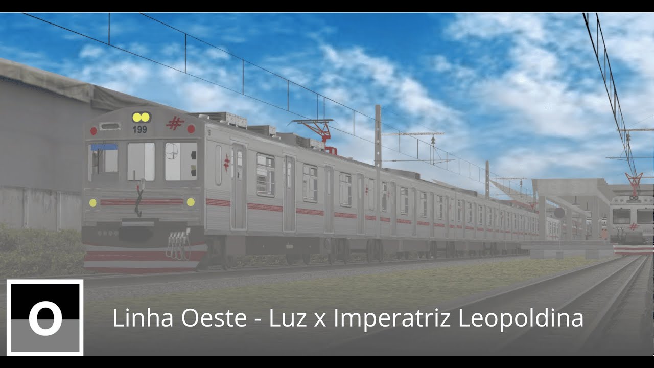 [FEPASA] Linha Oeste - Série UI9500 | Luz × Imperatriz Leopoldina [OpenBVE]
