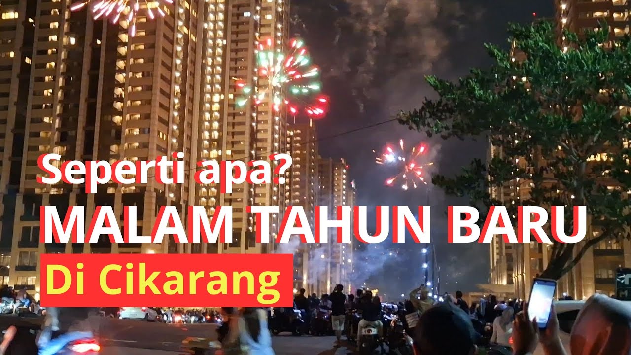MALAM TAHUN BARU DI CIKARANG, SEPERTI APA?