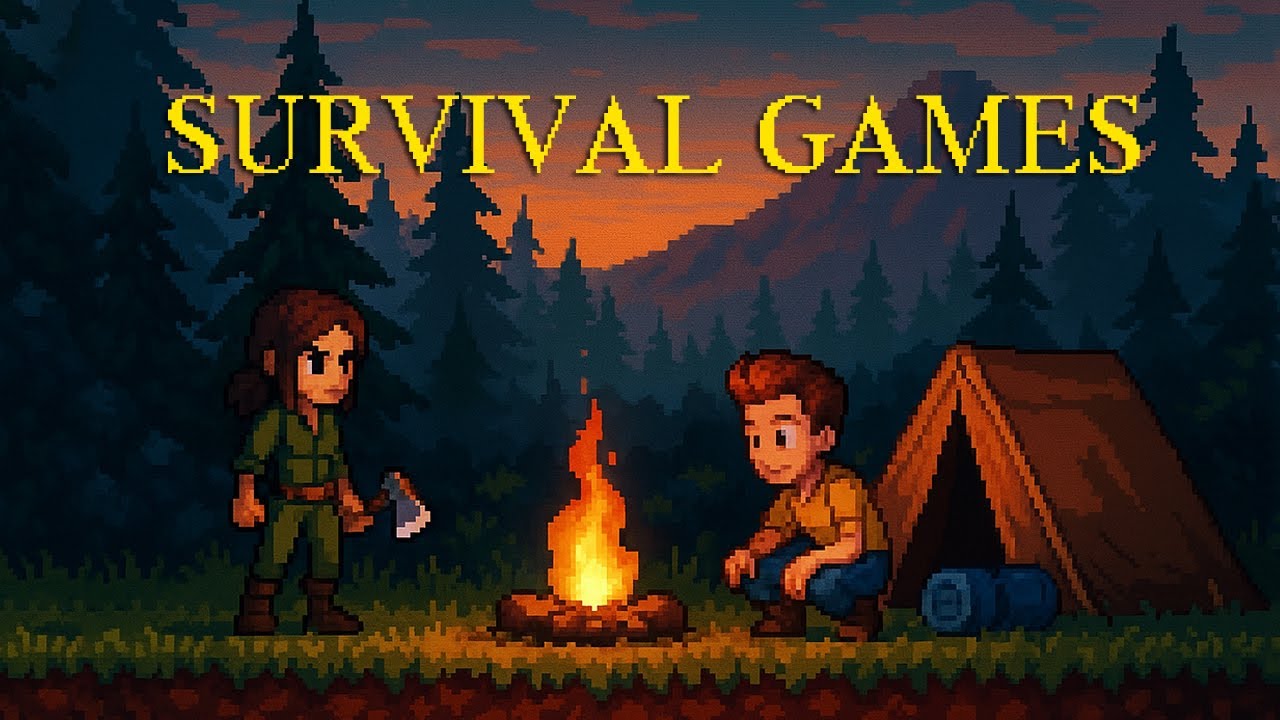 TOP 10 BEST Pixel Art Survival Games You MUST Play