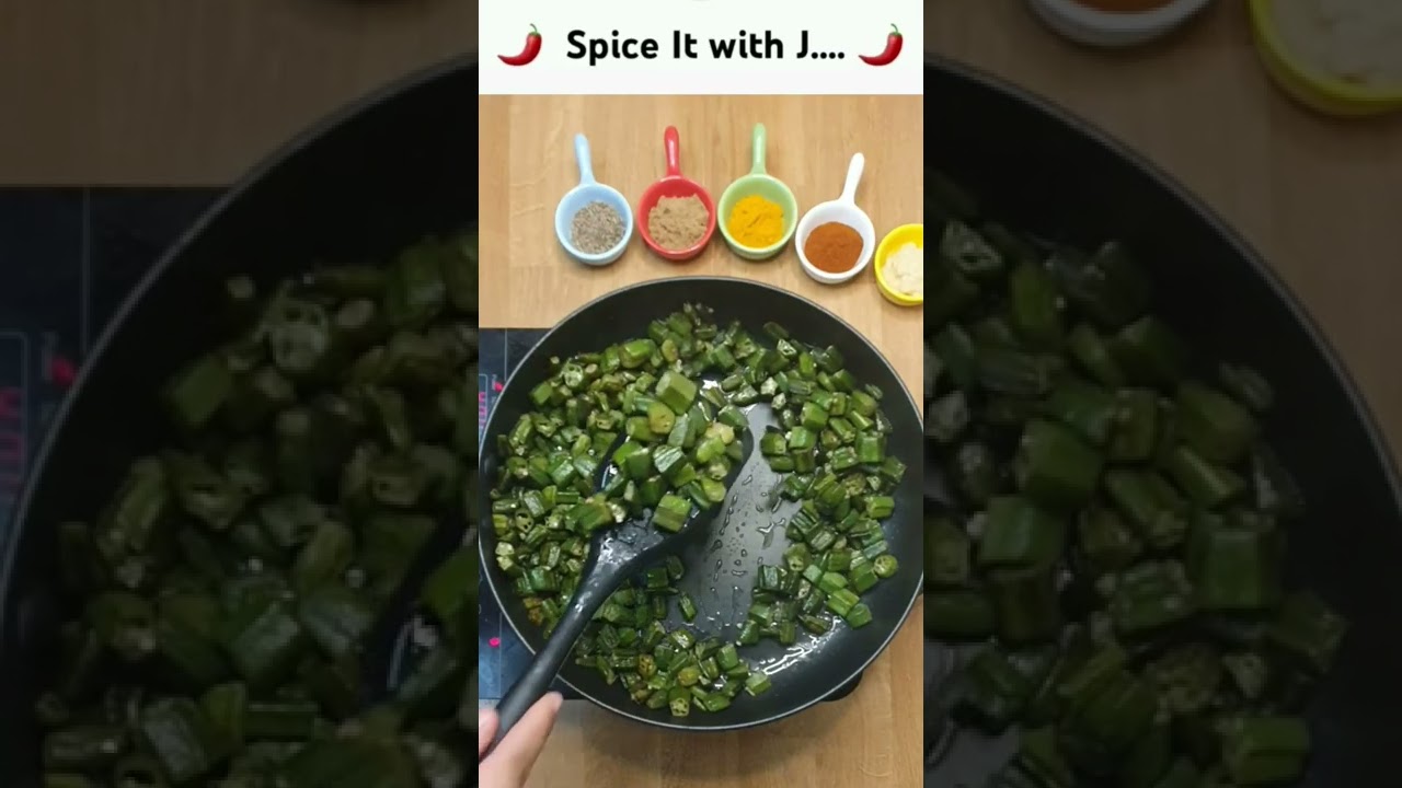 How To Make Quick And Easy Chicken in Okra Recipe | Okra Chicken Stew | ASMR