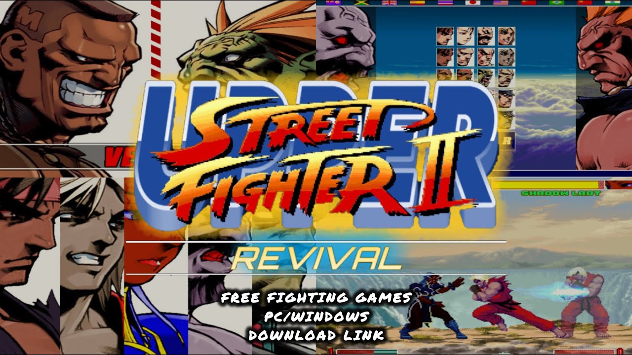 UPPER Street Fighter 2 REVIVAL BETA 2025 | Free Fighting Game Download Link | PC/Windows