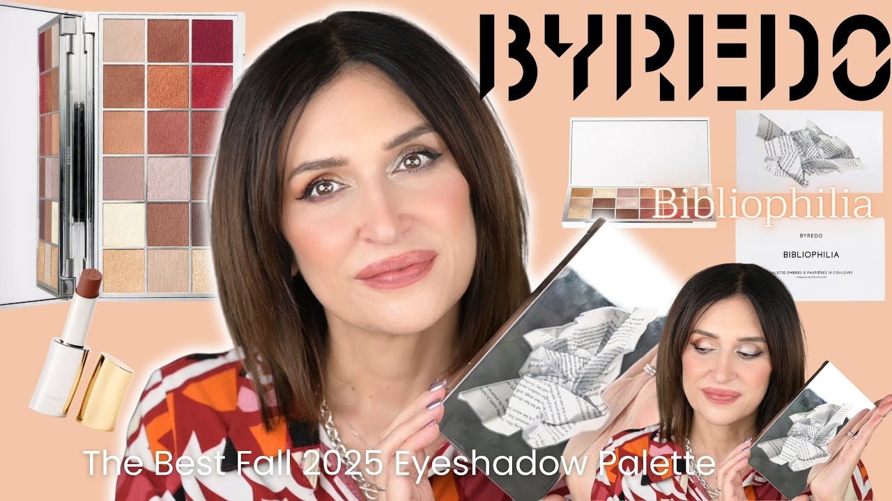 BYREDO Bibliophilia EyEsHaDoW Palette- Worth the Hype? Best Fall 2025 Palette? Mature Skin thoughts