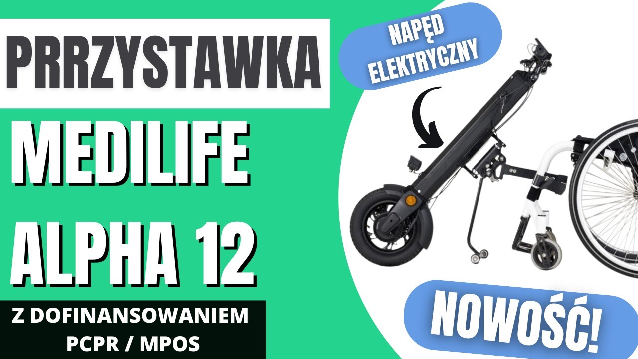 PREZENTACJA Przystawki Elektrycznej Medilife ALPHA 12! #dofinansowanie #pcpr #allmed #medilife
