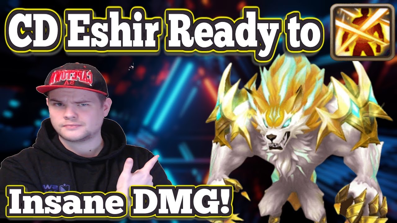 Crit DMG Eshir Has Crazy DMG! - Summoners War