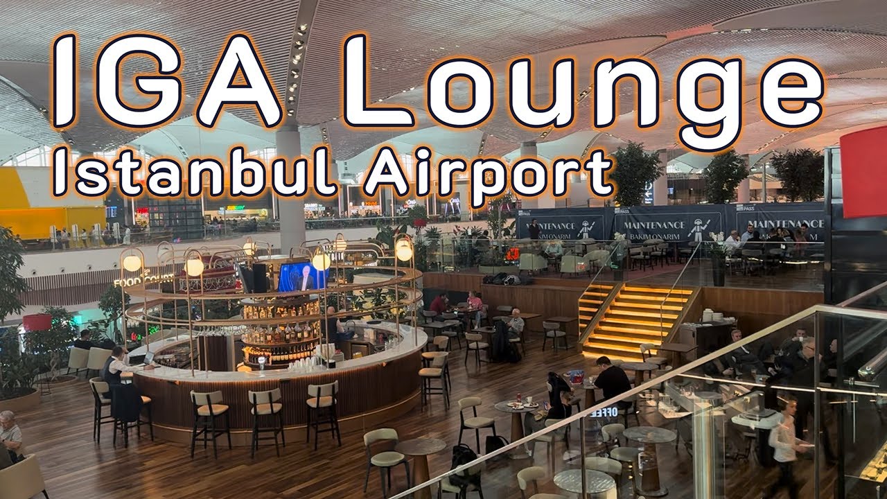 IGA Lounge Istanbul Airport Turkish Airlines to Cologne