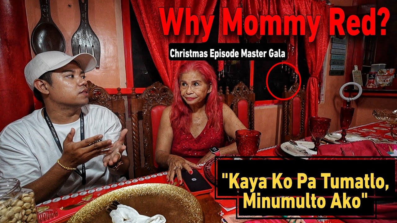 The Red Woman and Her Red Mansion Tour | Christmas Episode