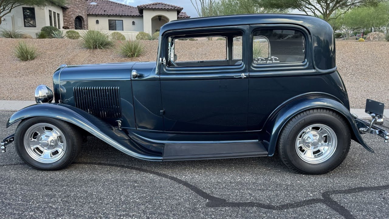 1932 Ford Deluxe Victoria ZZ4 350-V8 TPI Fuel Injection 700R4 KUGEL JAG