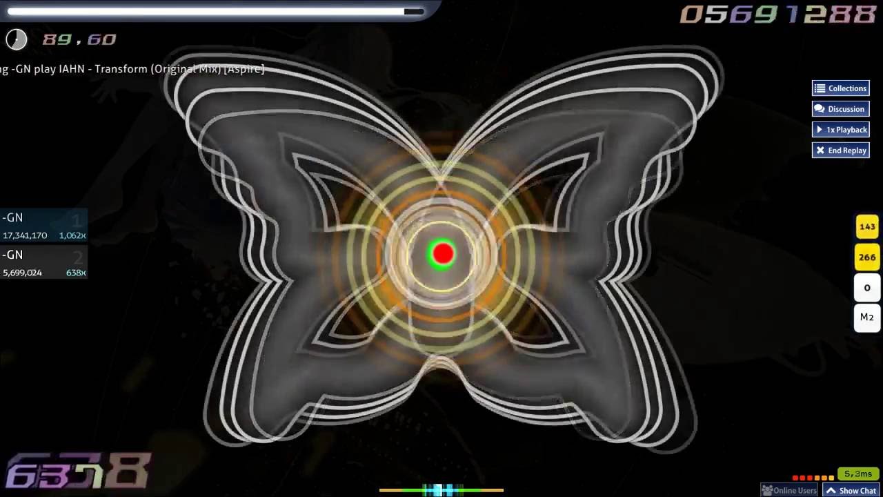 osu! - IAHN - Transform [Aspire] by Monstrata, nomod FC (1062x/1124x)