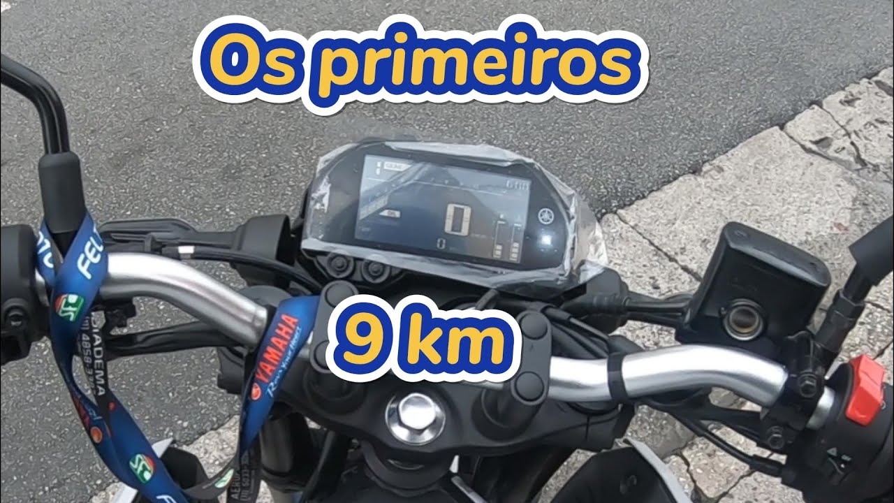 MT-03 cuidados na retirada de moto 0km, evite chorar logo no 1º dia - kkk