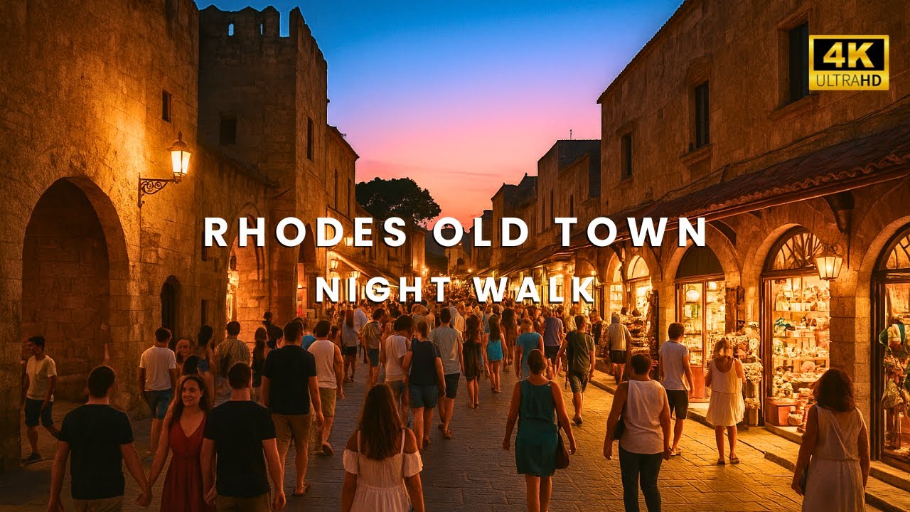 The Perfect Summer Night in Rhodes Old Town: Medieval Exploration 🇬🇷✨