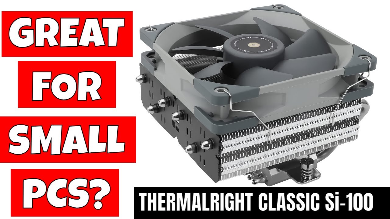 Thermalright SI 100  210w TDP Low Profile CPU Cooler AM4 Review & Install Guide