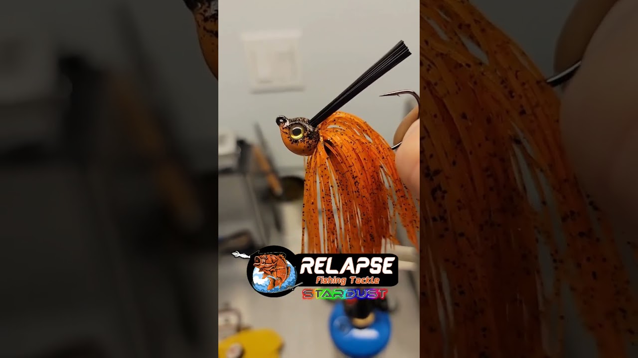 Like it? #unbreakable #stardust #tutorial #luremaking #subscribe #bassfishing #diy #lurecasting