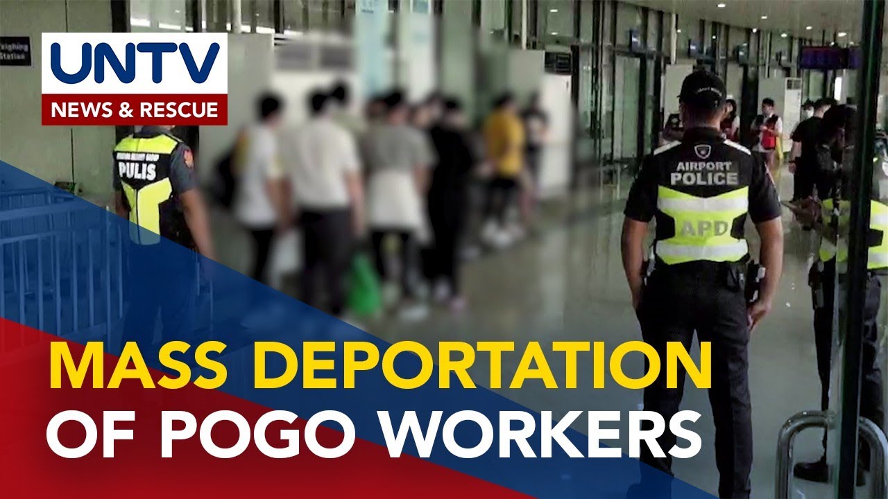 Philippines deports 36 Chineses POGO workers