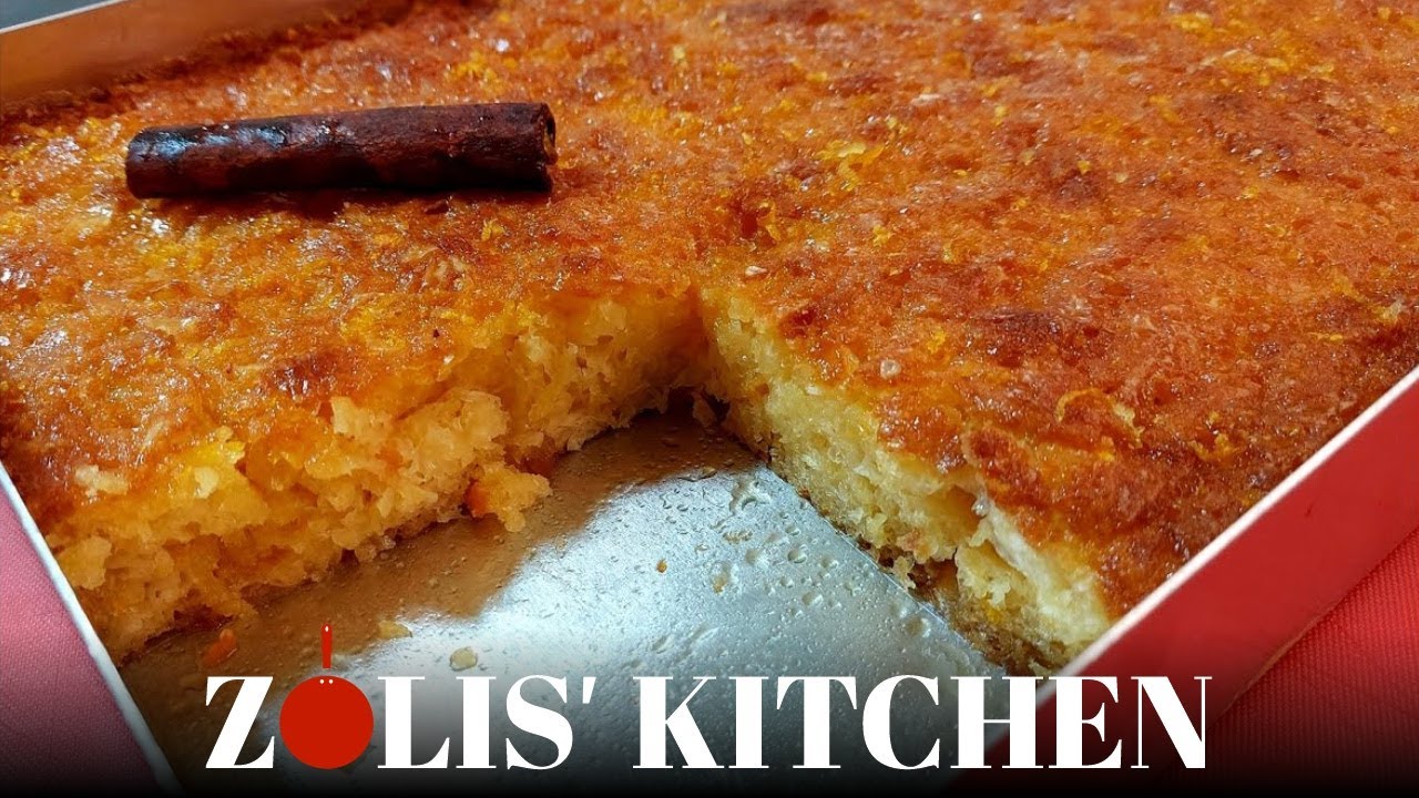 Authentic Greek Orange Pie Recipe | Delicious Homemade Citrus Dessert