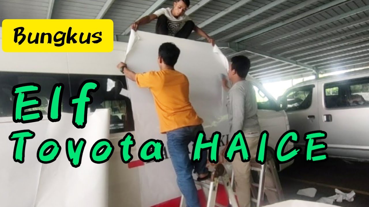 Toyota Hiace Full Car Branding, Bank DKI |  Full Wrapping