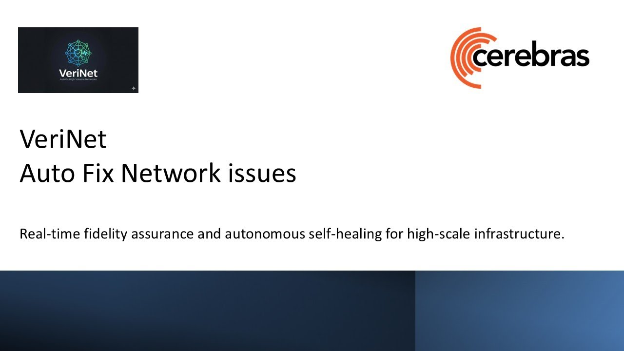 VeriNet | Autofix High Volume Networks | AI Championship Hackathon
