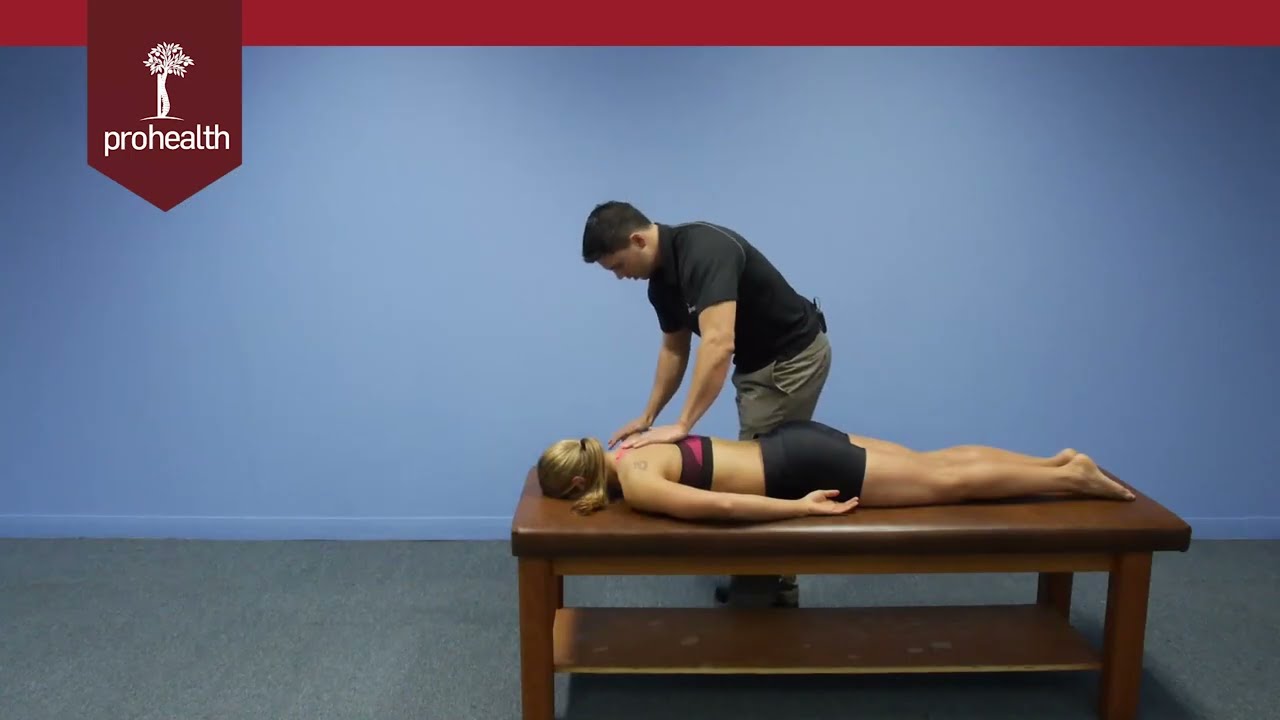 Rhomboids Muscle Test Palp - Dr Nikita Vizniak Muscle Manual