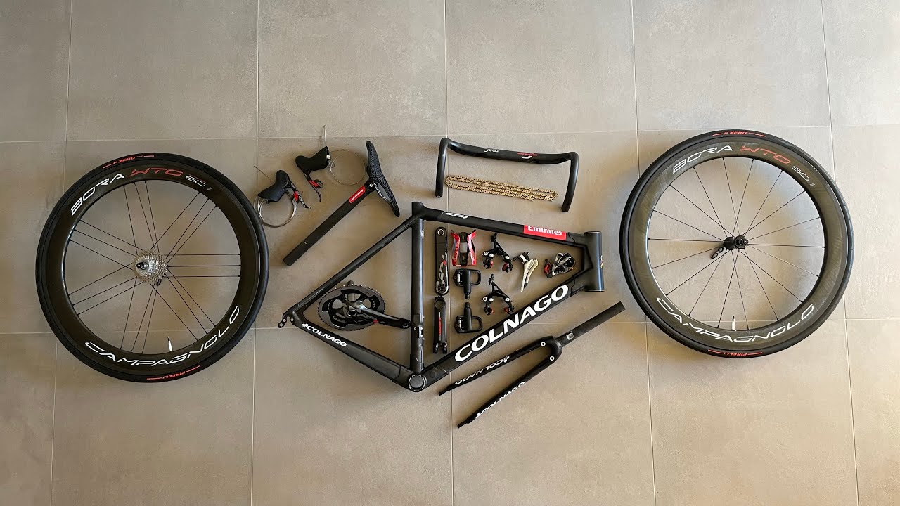 DREAM BUILD ASMR Colnago C64 rim UAE Emirates